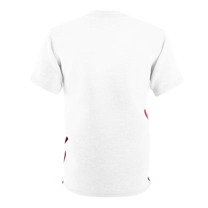 Riverside Rumble FAFO RED WHITE Unisex Cut & Sew Tee (AOP)