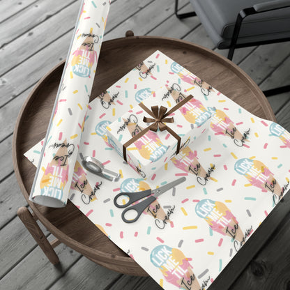 Ice Cream B Gift Wrap Papers