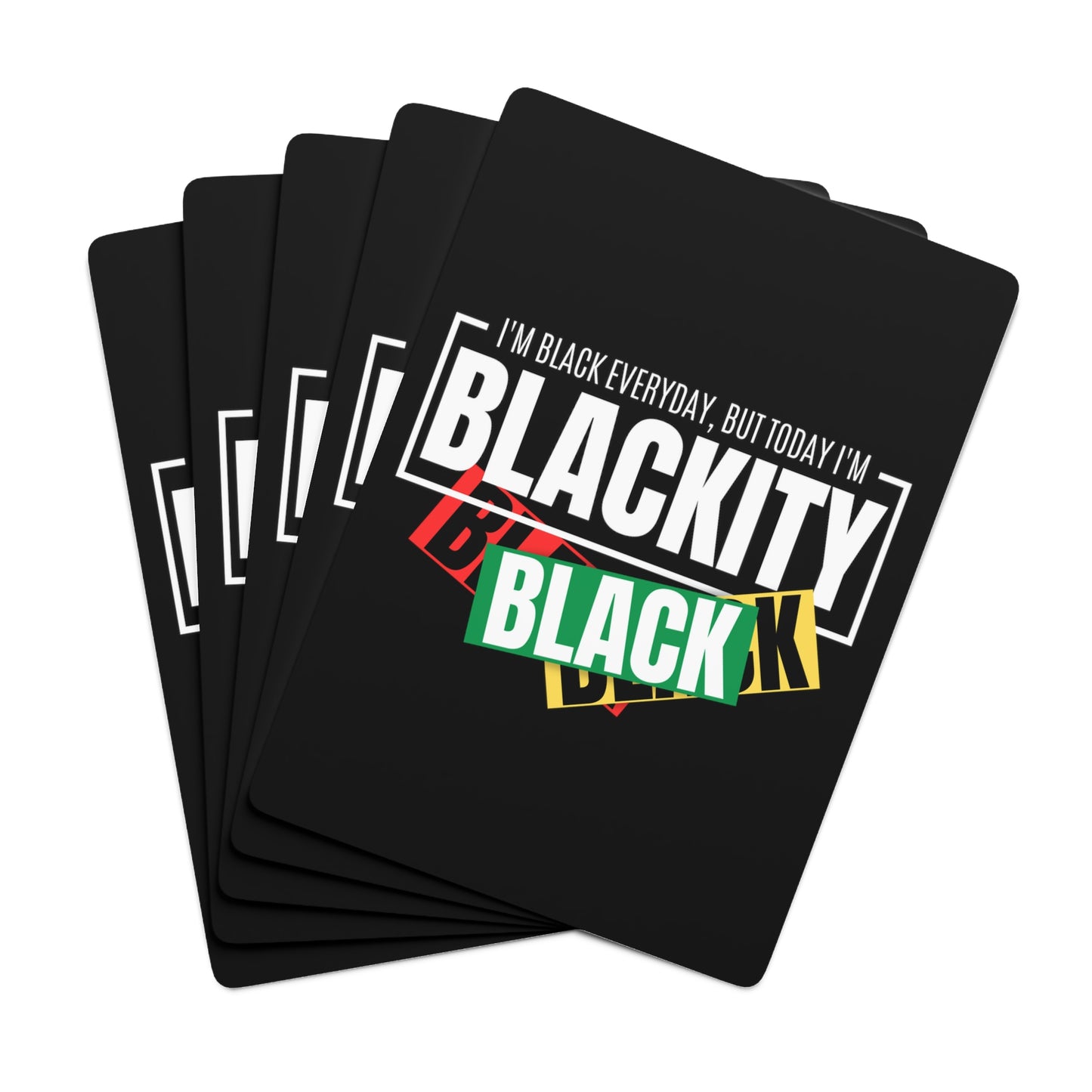 Blackity Playing Cards