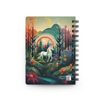 Unicorn C Spiral Bound Journal