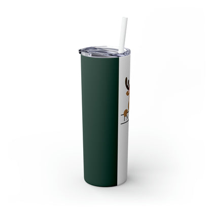 In Joy Chase Simple Skinny Tumbler with Straw, 20oz