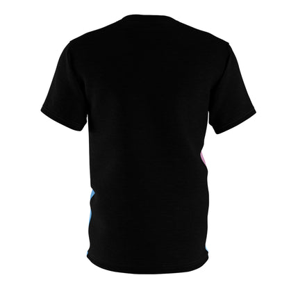 Riverside Rumble BLACK Unisex Cut & Sew Tee (AOP)