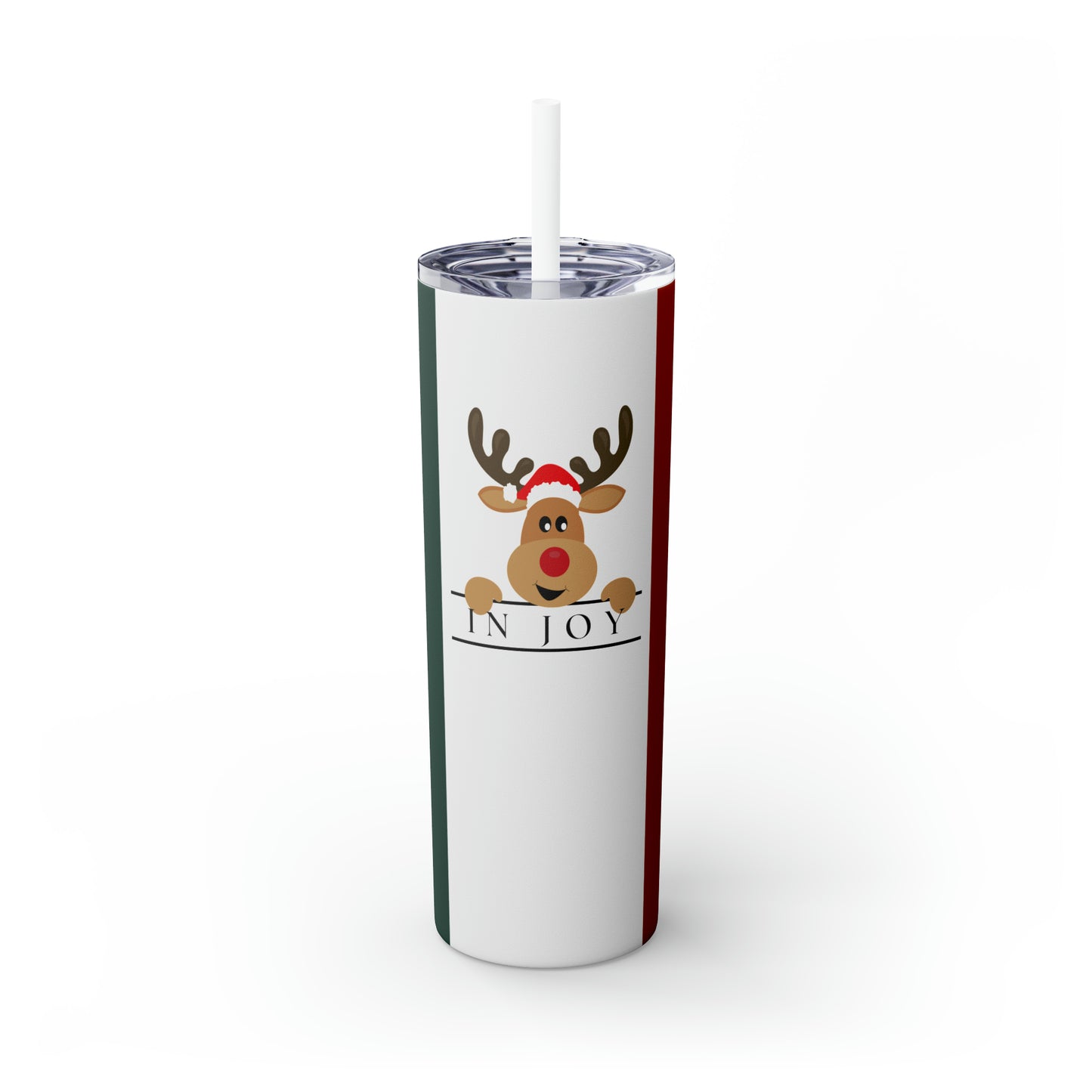 In Joy Chase Simple Skinny Tumbler with Straw, 20oz