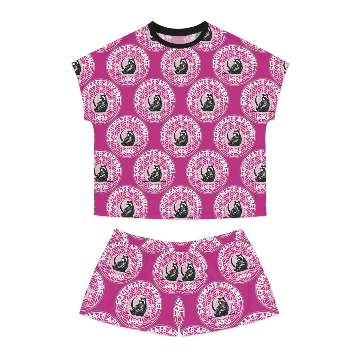 Soulmate Apparel Tanuki Cotton Candy Bubble Gum PJs