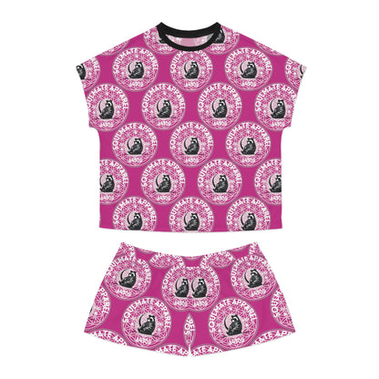 Soulmate Apparel Tanuki Cotton Candy Bubble Gum PJs