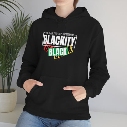 Blackity Sudadera con capucha unisex Heavy Blend™ negra