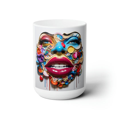 Like A Mug Lips 4 Ceramic Mug 15oz