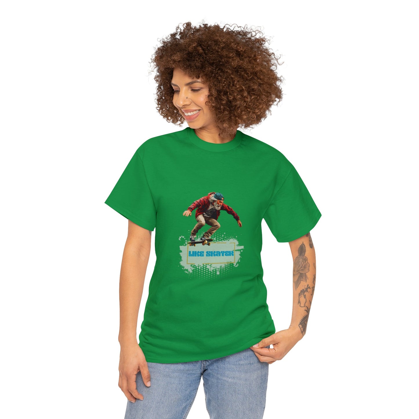 Like Skater Unisex Heavy Cotton Tee