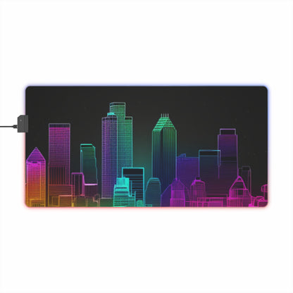 Houston LED Gaming Mouse Pad