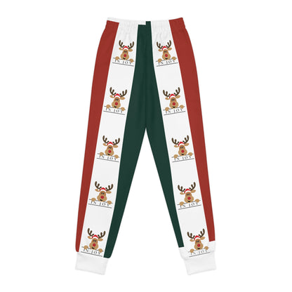 In Joy Chase Reindeer Youth Joggers (AOP)