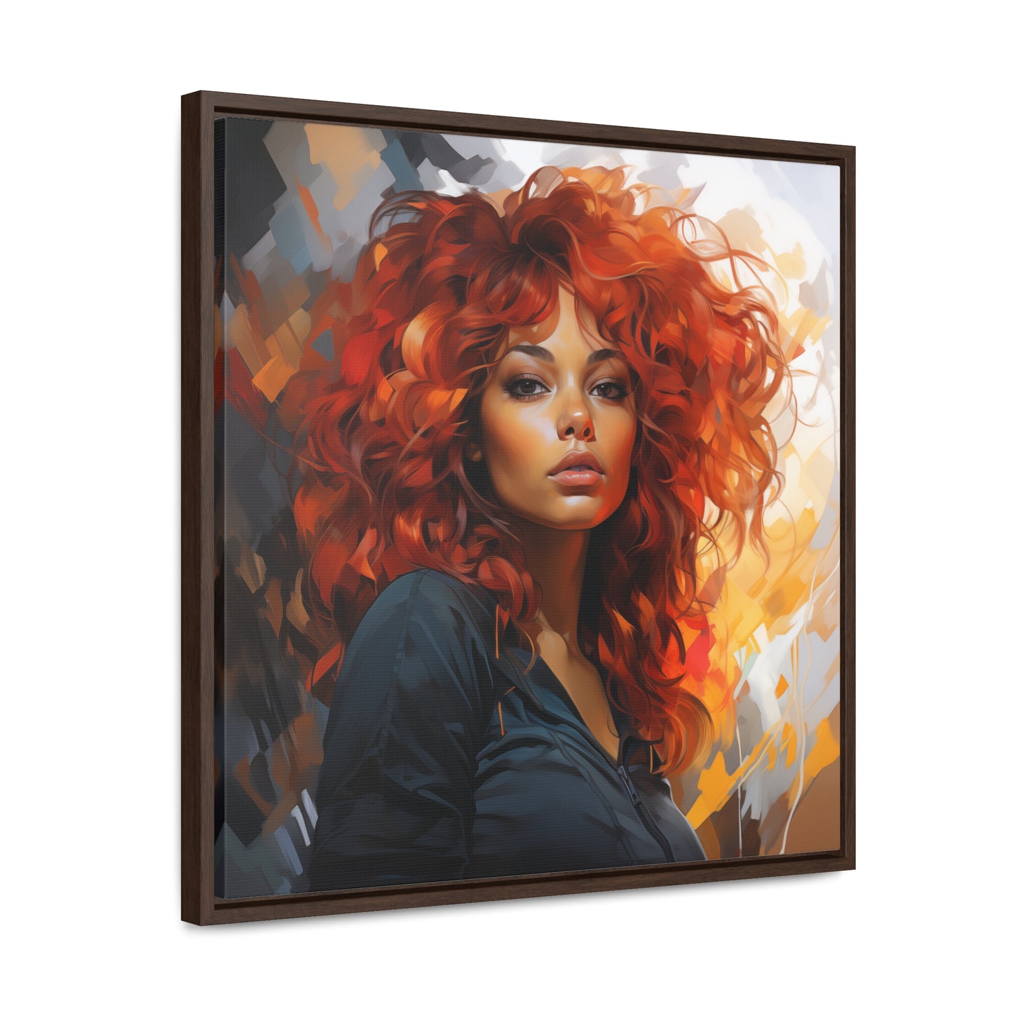 Rivera Gallery Canvas Wraps, Square Frame