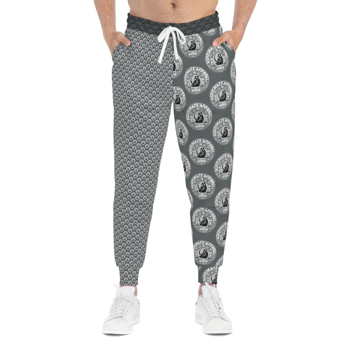 Soulmate Apparel Tanuki Grey Athletic Joggers