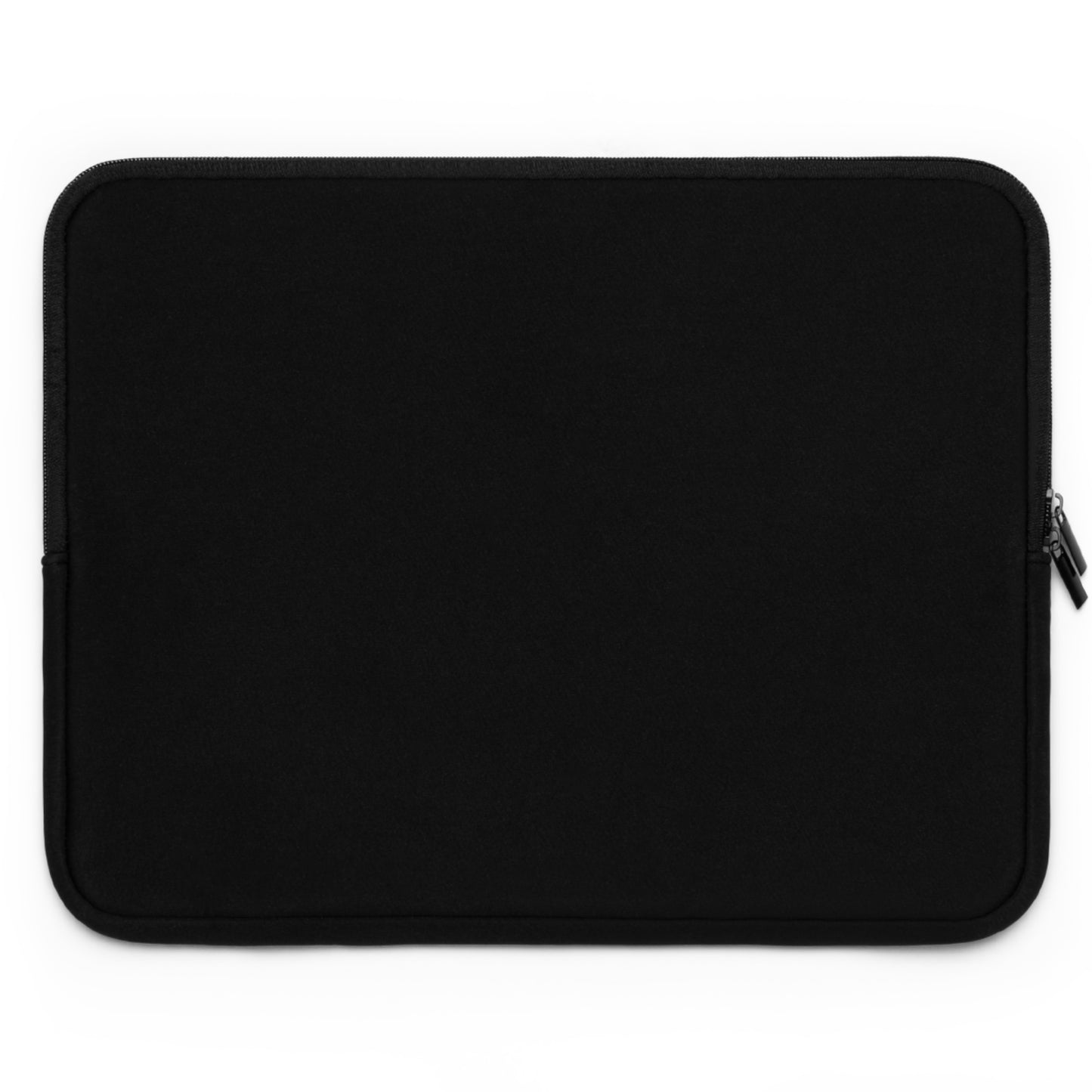 Soulmate Apparel Tanuki White Text Black Laptop Sleeve