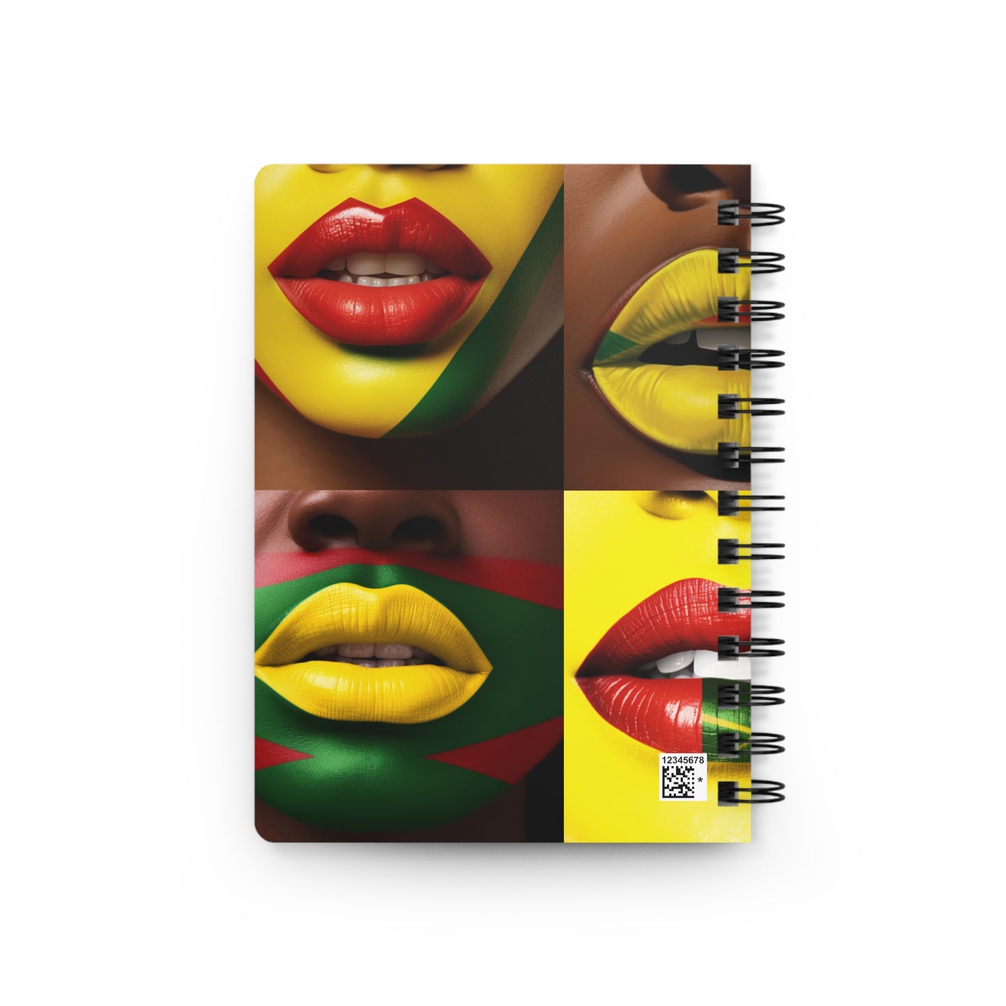 BHE Lips Lips A Spiral Bound Journal