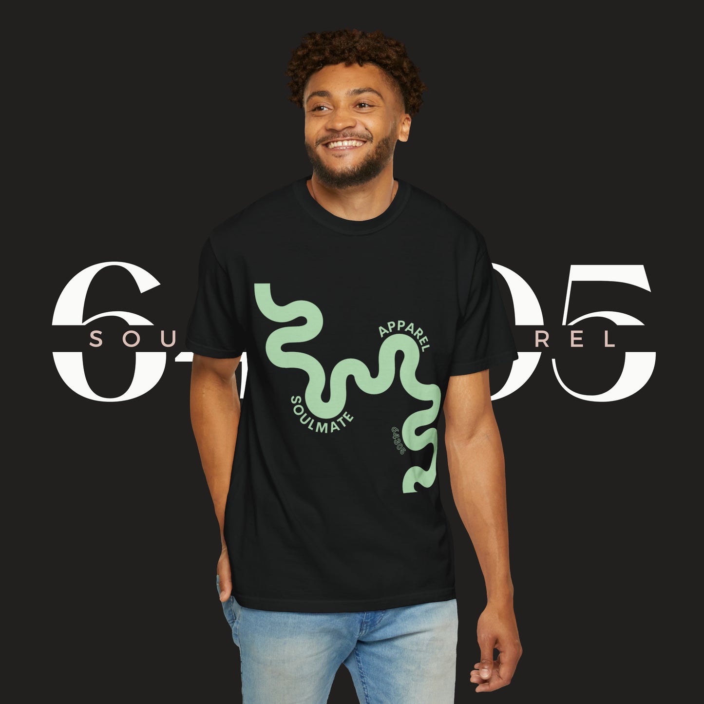 Soulmate Apparel Sage Meander Tee