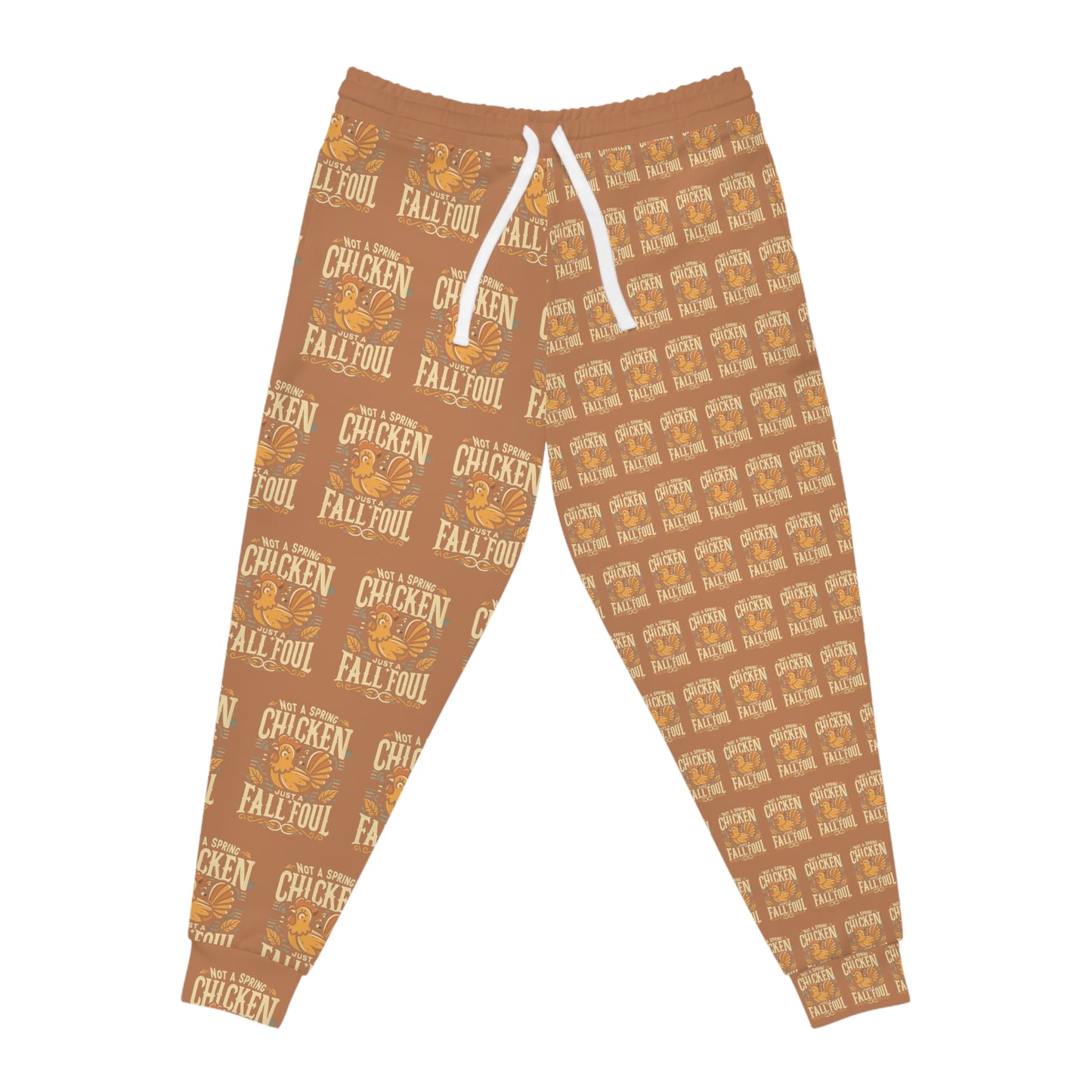 Fall Foul A Dusty Brown Athletic Joggers (AOP)