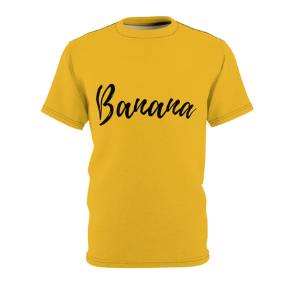 Disfraz de Halloween Banana Camiseta unisex cortada y cosida (AOP)