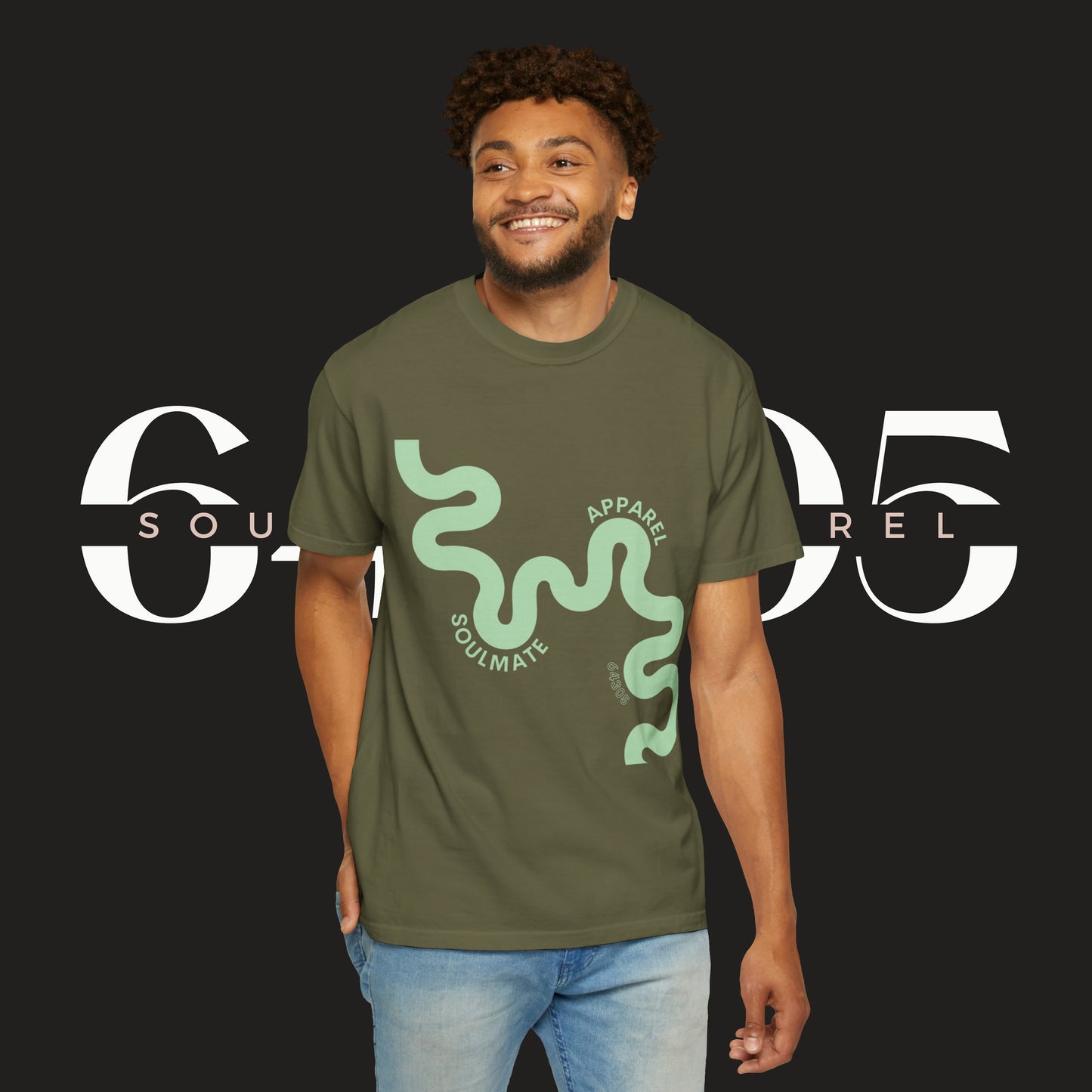 Soulmate Apparel Sage Meander Tee