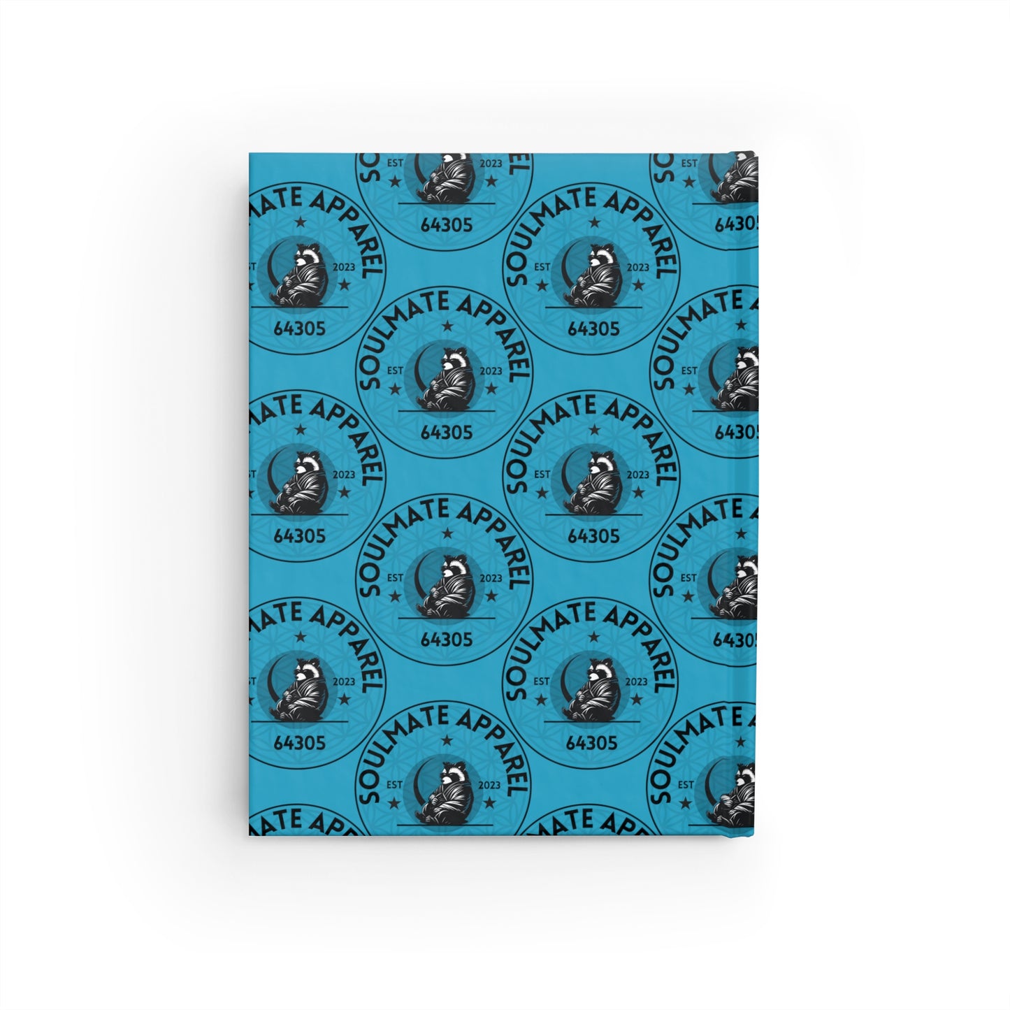 Soulmate Apparel Tanuki Cotton Candy Blue Raspberry Journal - Blank