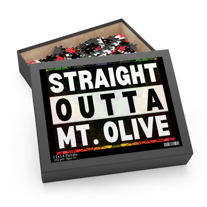 Straight Outta ... Mt Olive Puzzle (120, 252, 500-Piece)