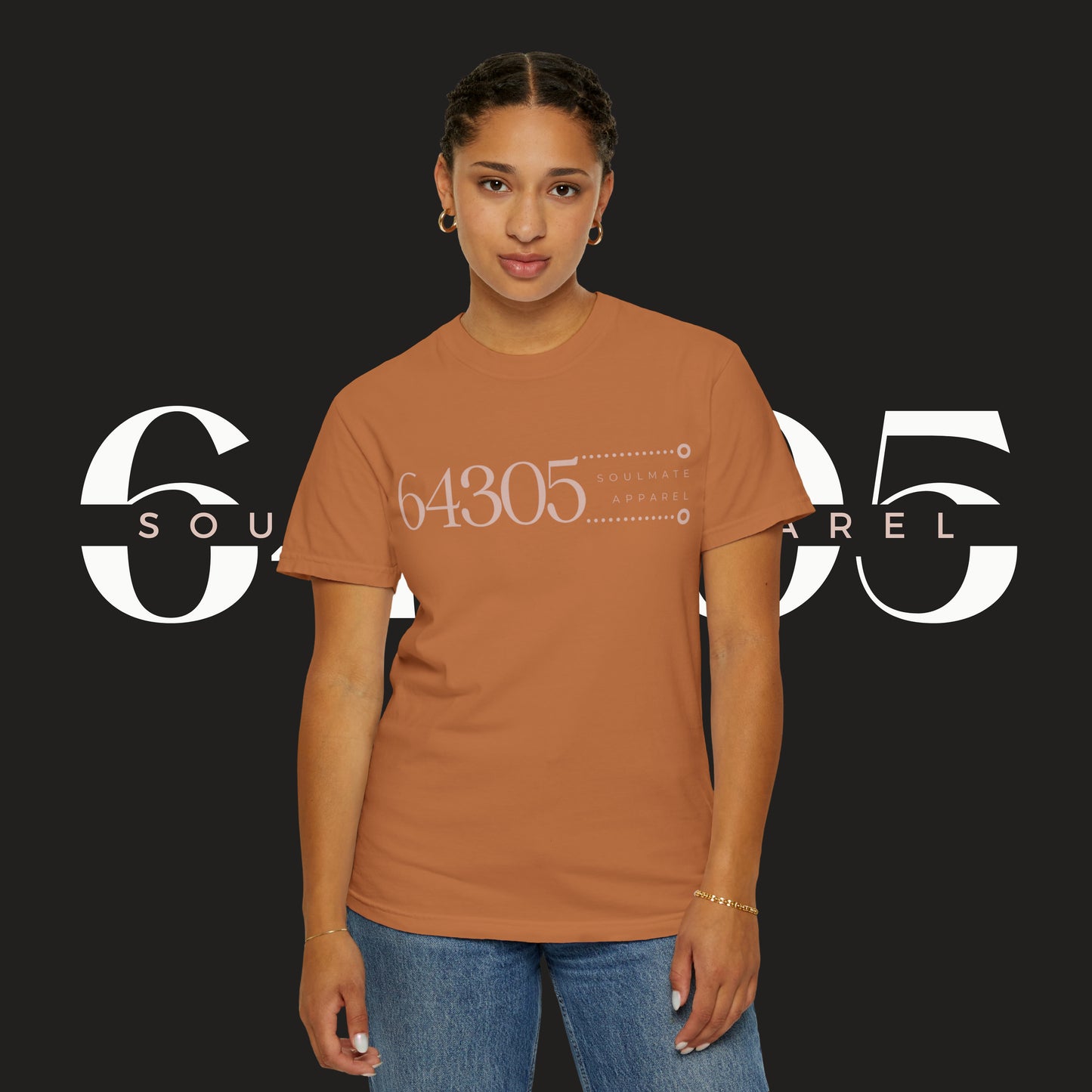 Soulmate Apparel Camel Dottie Tee