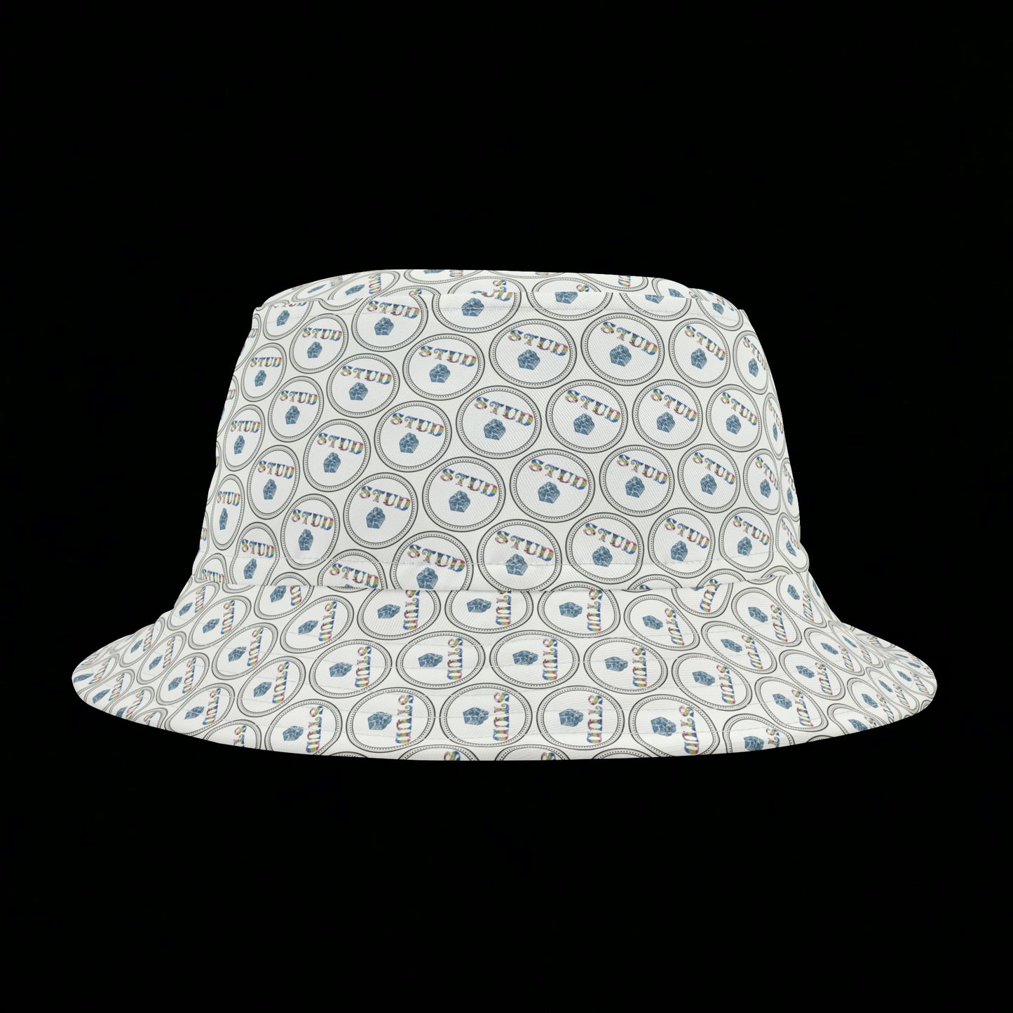 Sombrero de pescador blanco roto Stud Muffin