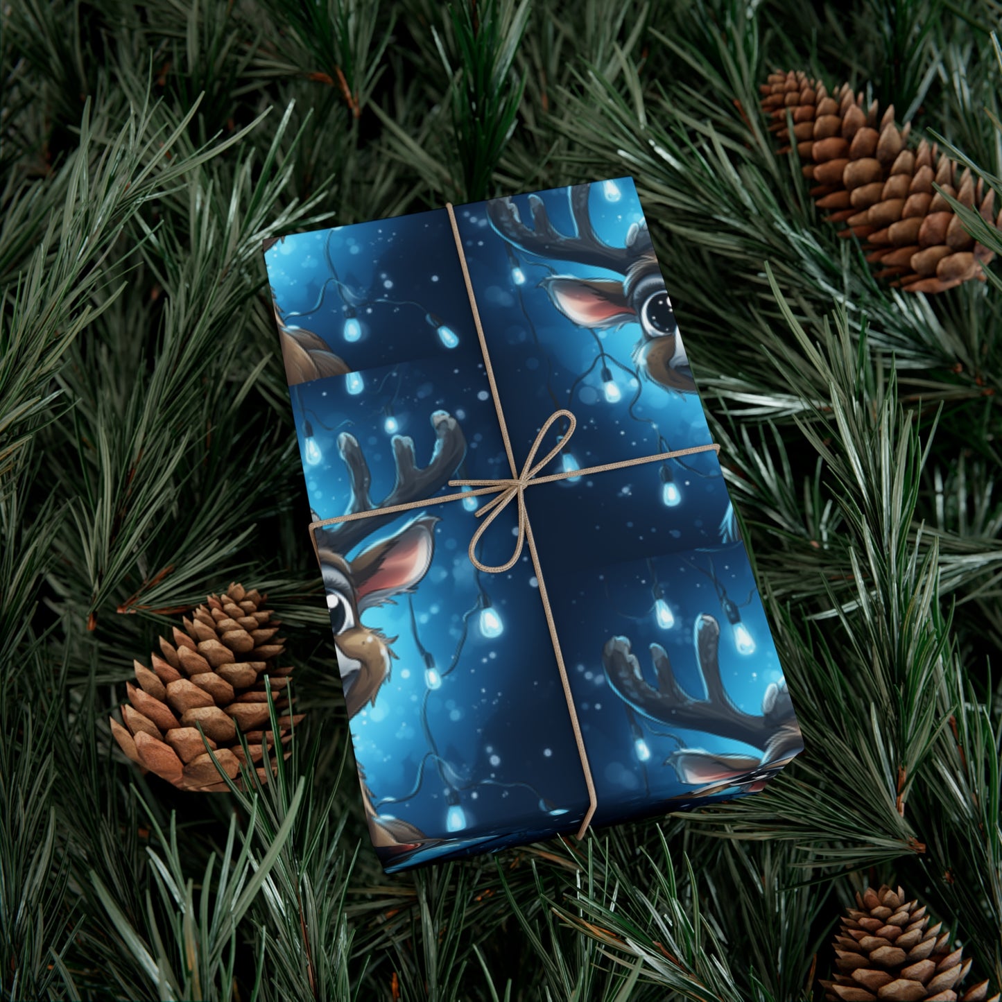 Reindeer C Gift Wrap