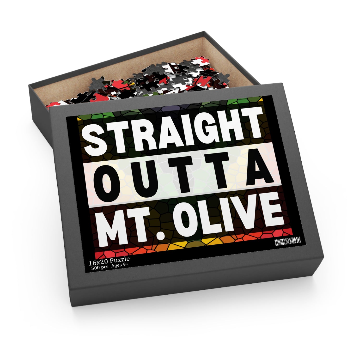 Straight Outta ... Mt Olive Puzzle (120, 252, 500-Piece)