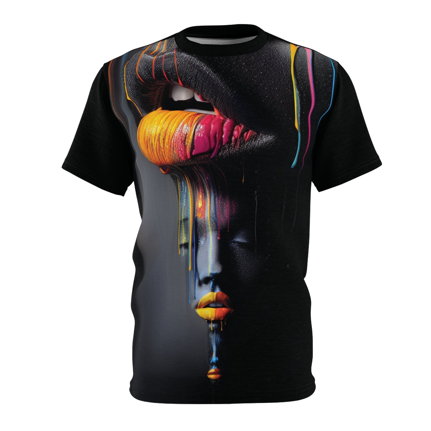 Kiss Me Unisex Cut & Sew Tee (AOP)