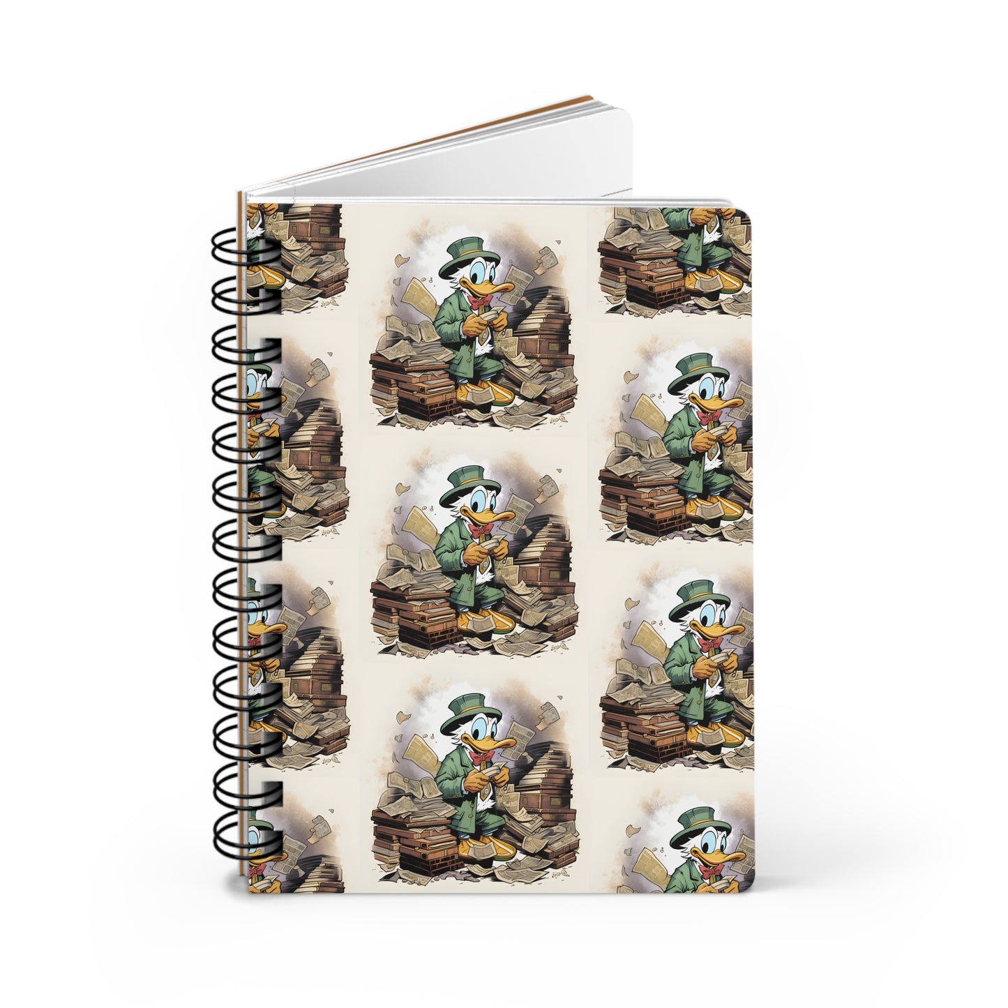 Rich as Duck Spiral Bound Journal