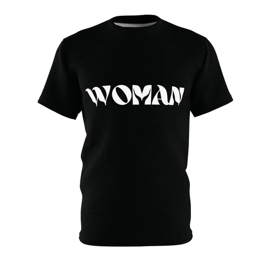 Halloween Costume Black Woman Unisex Cut & Sew Tee (AOP)