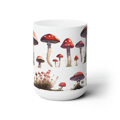 Like A Mug Mushrooms 6 Ceramic Mug 15oz