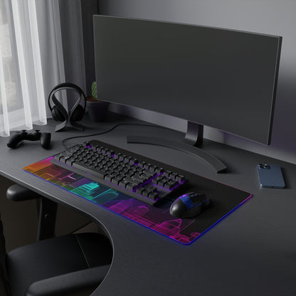 Houston LED Gaming Mouse Pad