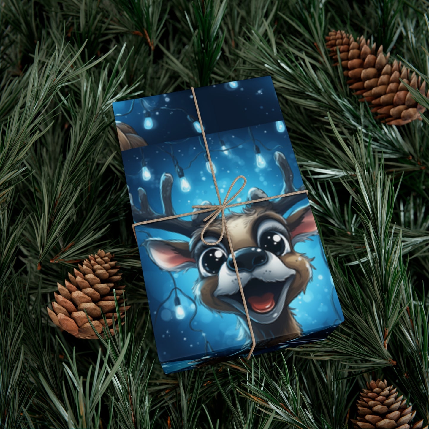 Reindeer C Gift Wrap