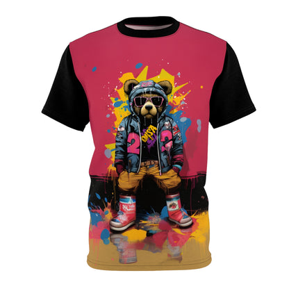 Bearly There A Unisex Cut & Sew Tee (AOP)