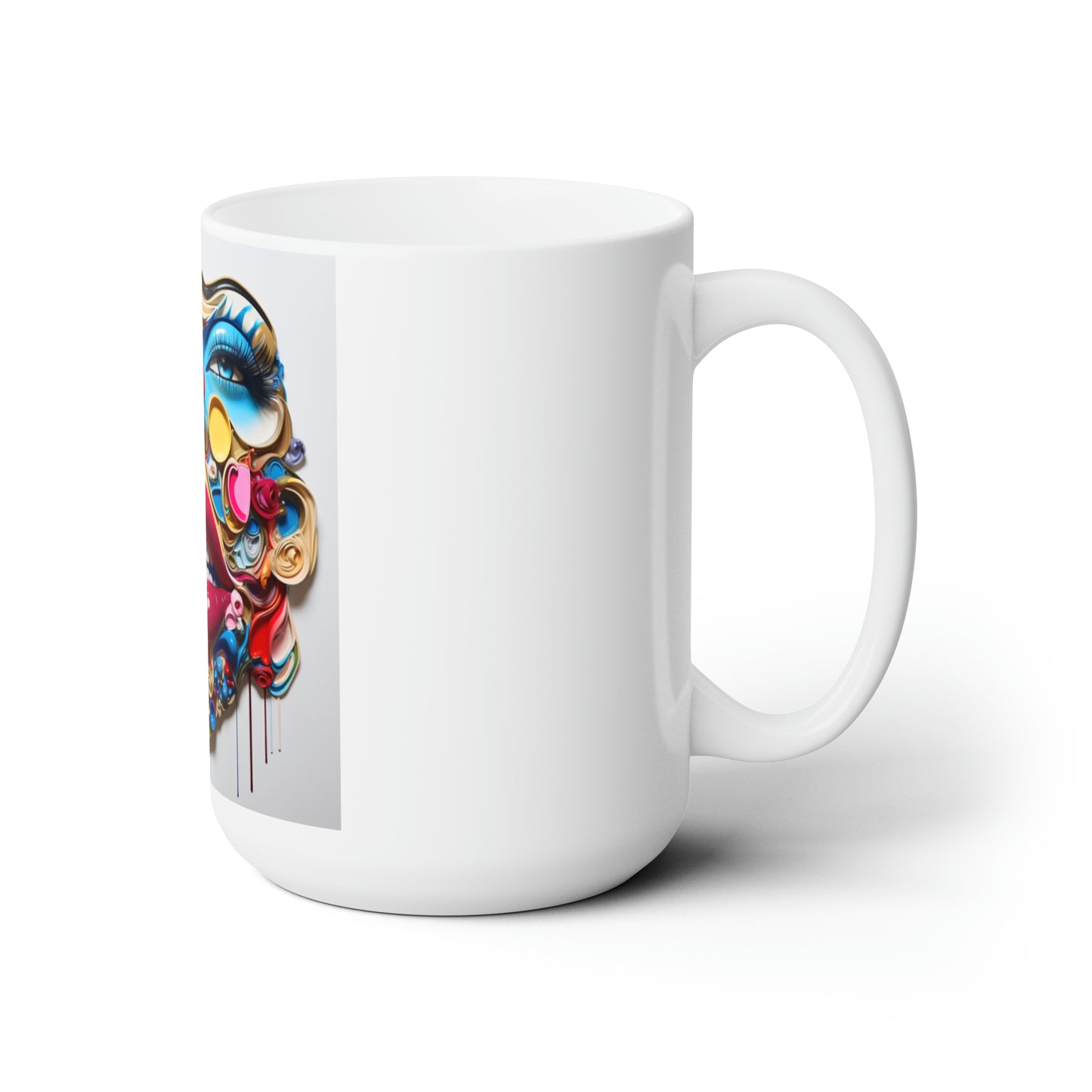 Like A Mug Lips 4 Ceramic Mug 15oz