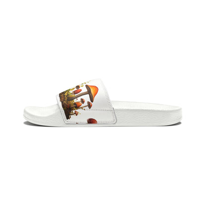 Mushroom Youth PU Slide Sandals