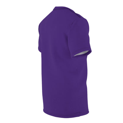 Halloween Costume Purple Heart Unisex Cut & Sew Tee (AOP)