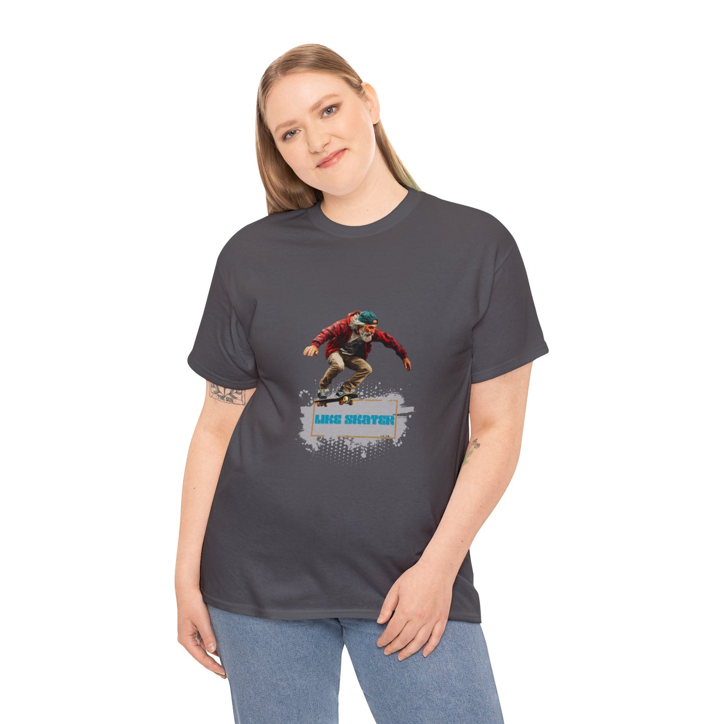 Like Skater Unisex Heavy Cotton Tee