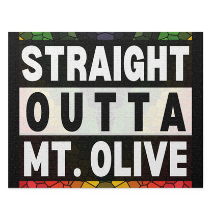 Straight Outta ... Mt Olive Puzzle (120, 252, 500-Piece)