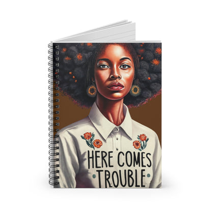 BHE Here Comes Trouble Spiral Notebook - Ruled Line