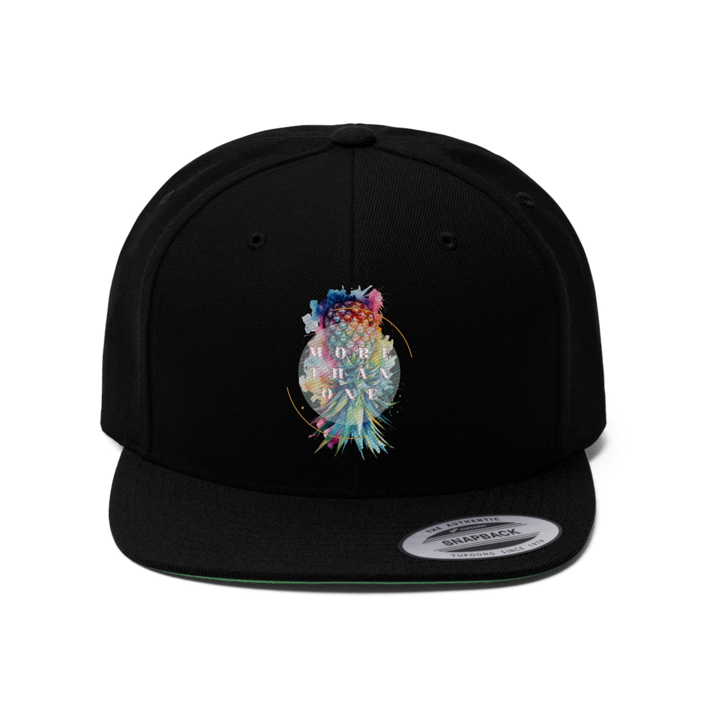 Pineapple MTO A Unisex Flat Bill Hat