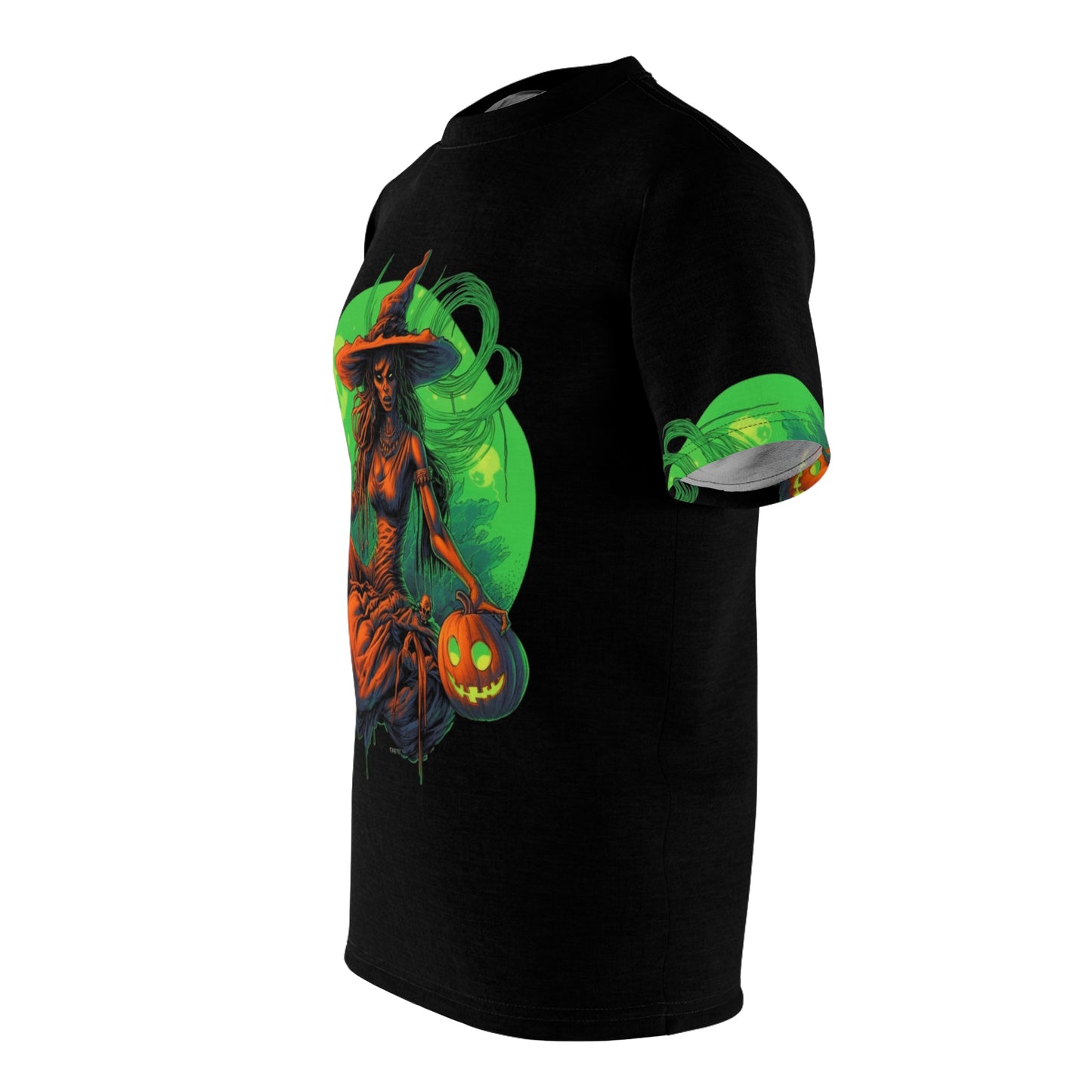 Halloween Witch B Unisex Cut & Sew Tee (AOP)