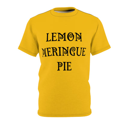 Halloween Costume Lemon Meringue Pie Unisex Cut & Sew Tee (AOP)