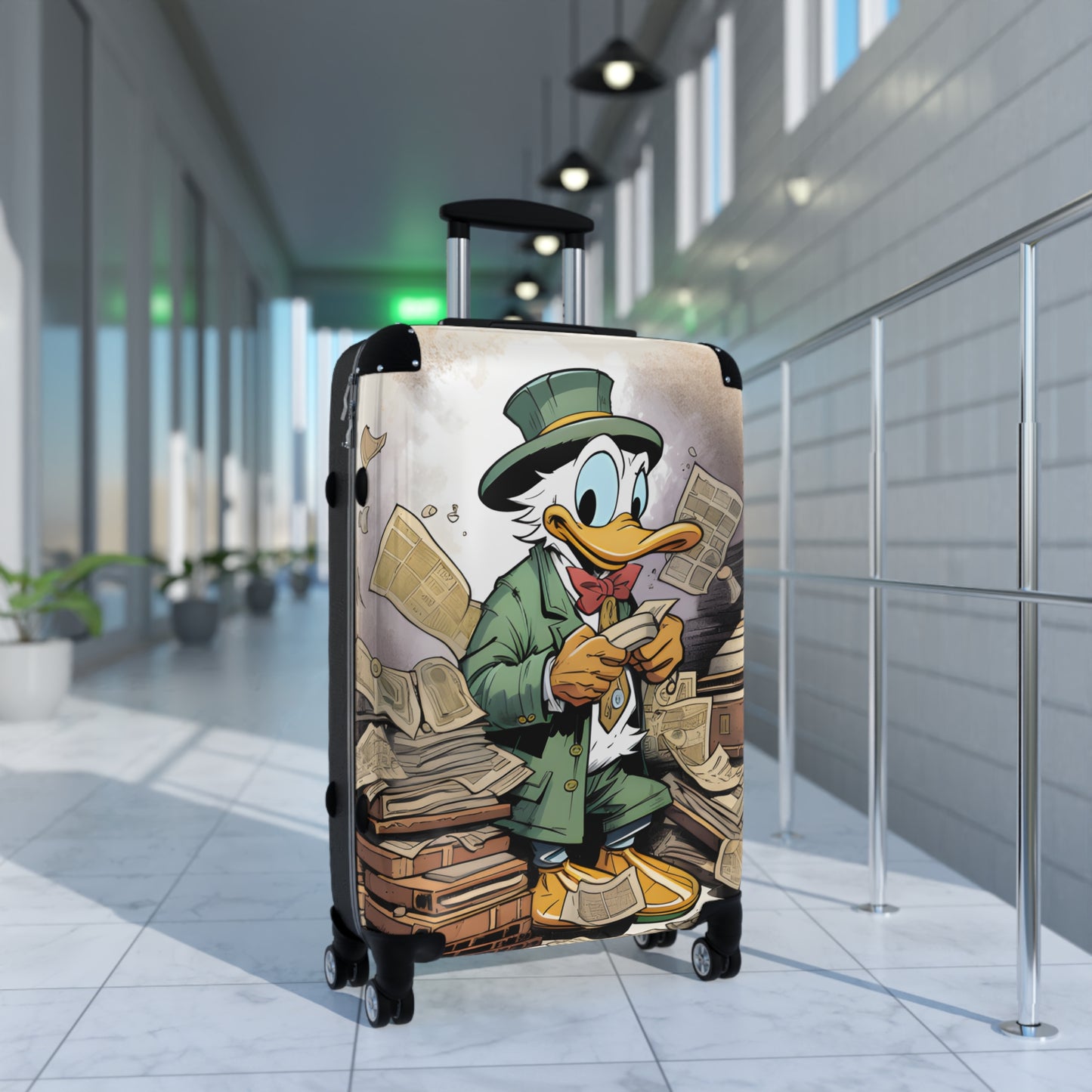 Rich as Duck Suitcase