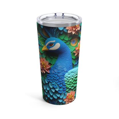 Peacock B Tumbler 20oz