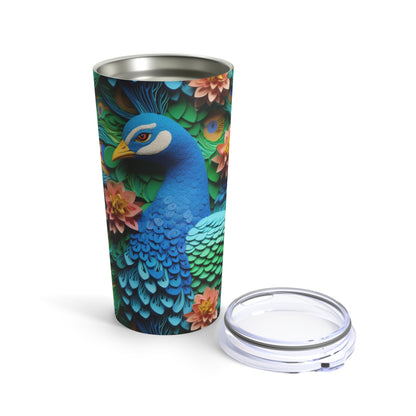 Peacock B Tumbler 20oz