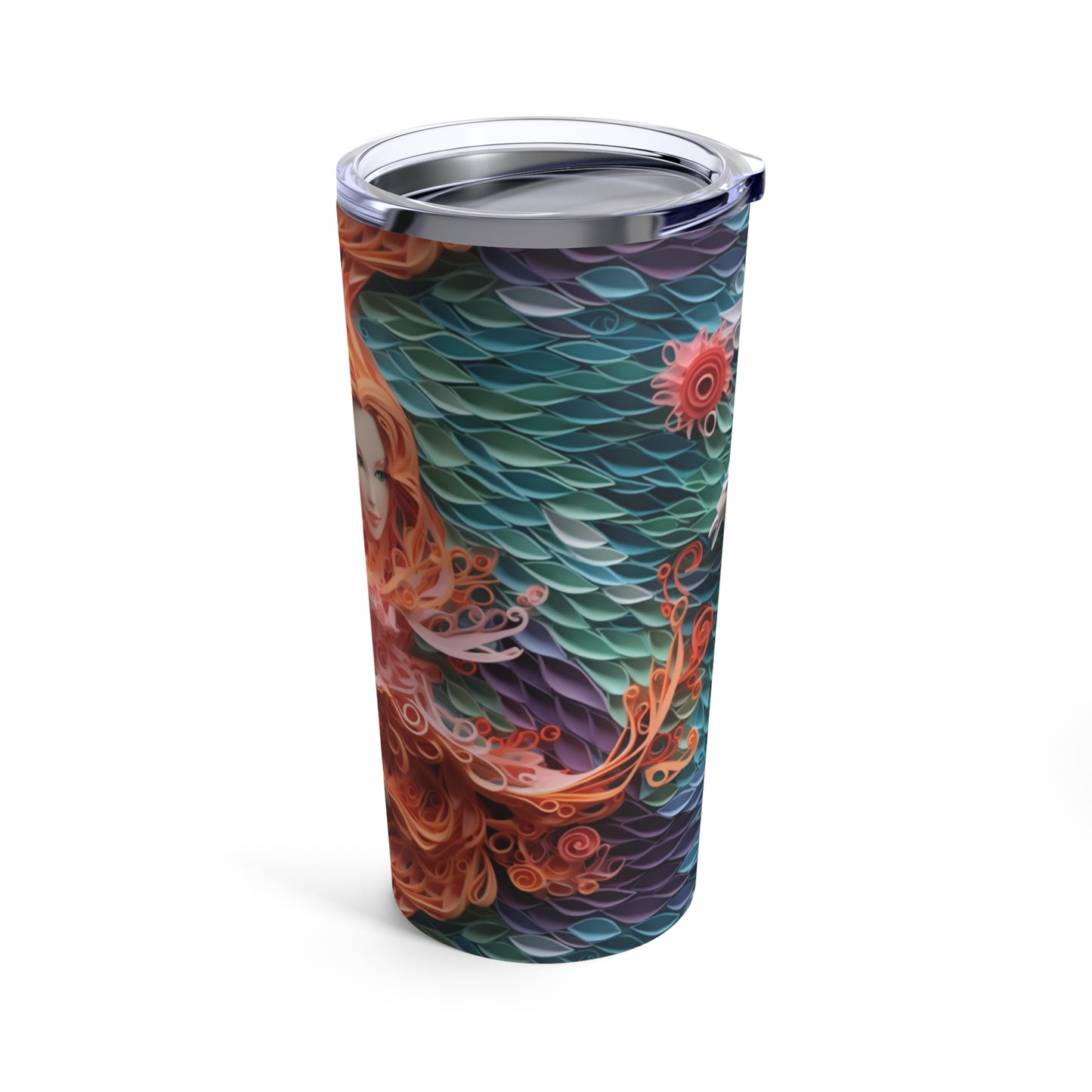 Mermaid F Tumbler 20oz