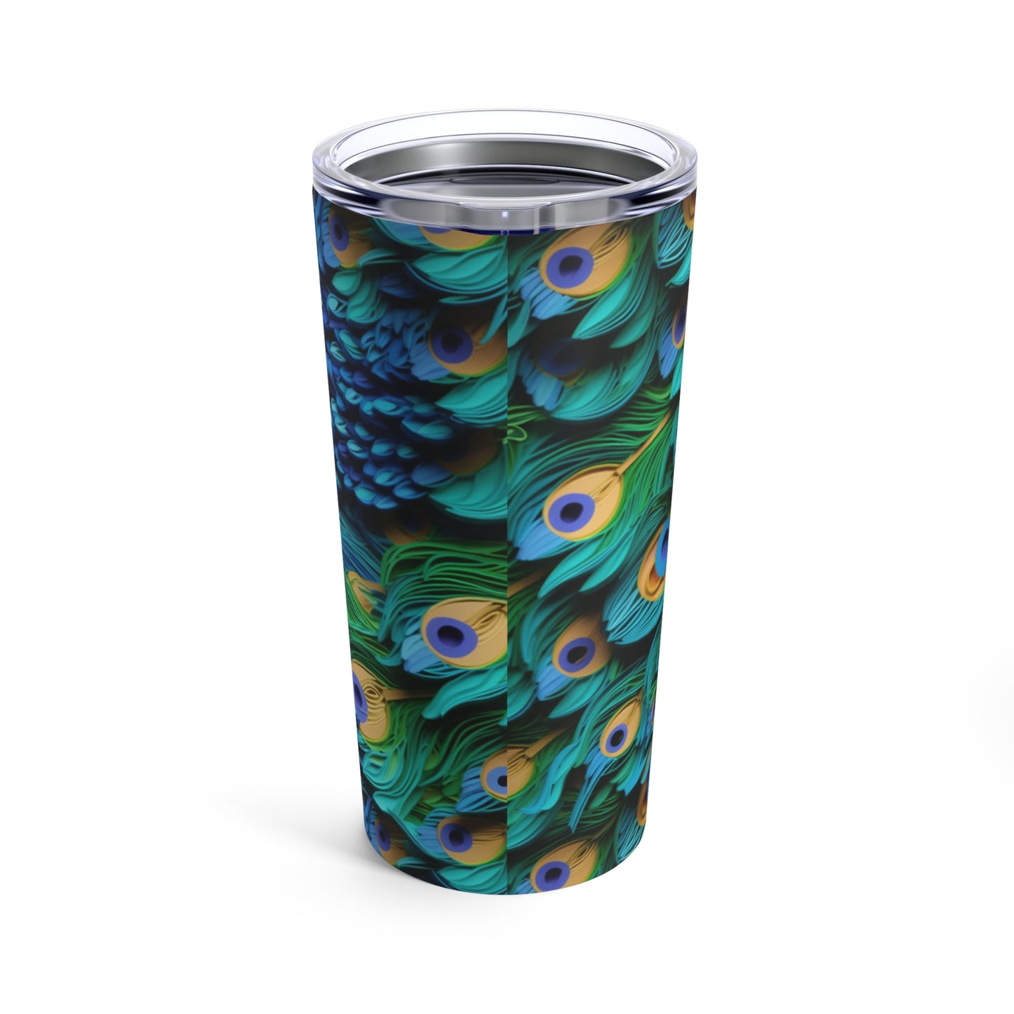 Peacock B Tumbler 20oz