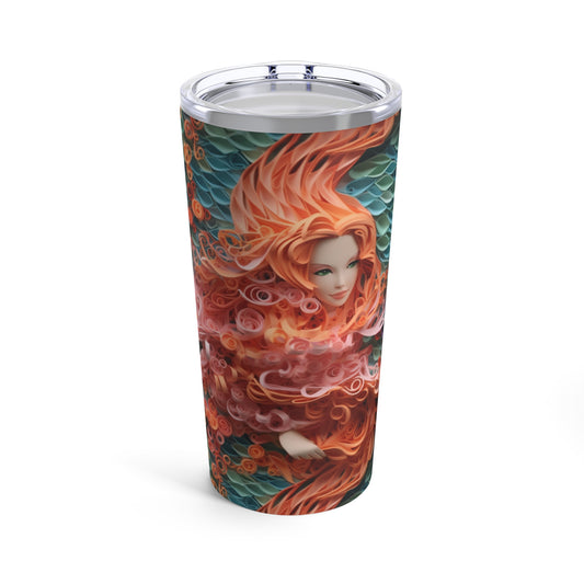 Mermaid F Tumbler 20oz